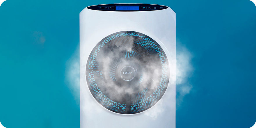 Вентилятор с увлажнителем воздуха Seeden Fog Type Cooling Fan 1S