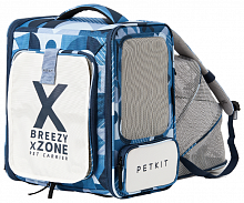 Рюкзак-переноска для животных Xiaomi Petkit Outdoor X-Zone Cat Backpack (Синий) — фото