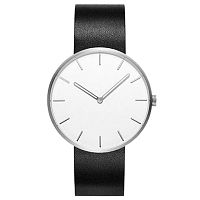 Кварцевые наручные часы Twenty Seventeen Quartz Light Fashion Leather White (Белые) — фото