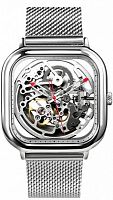 Часы CIGA Design Anti-Seismic Machanical Watch Wristwatch Silver (Серебро) — фото
